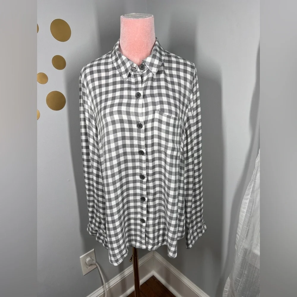 EUC Coldwater Creek Checked Shirt